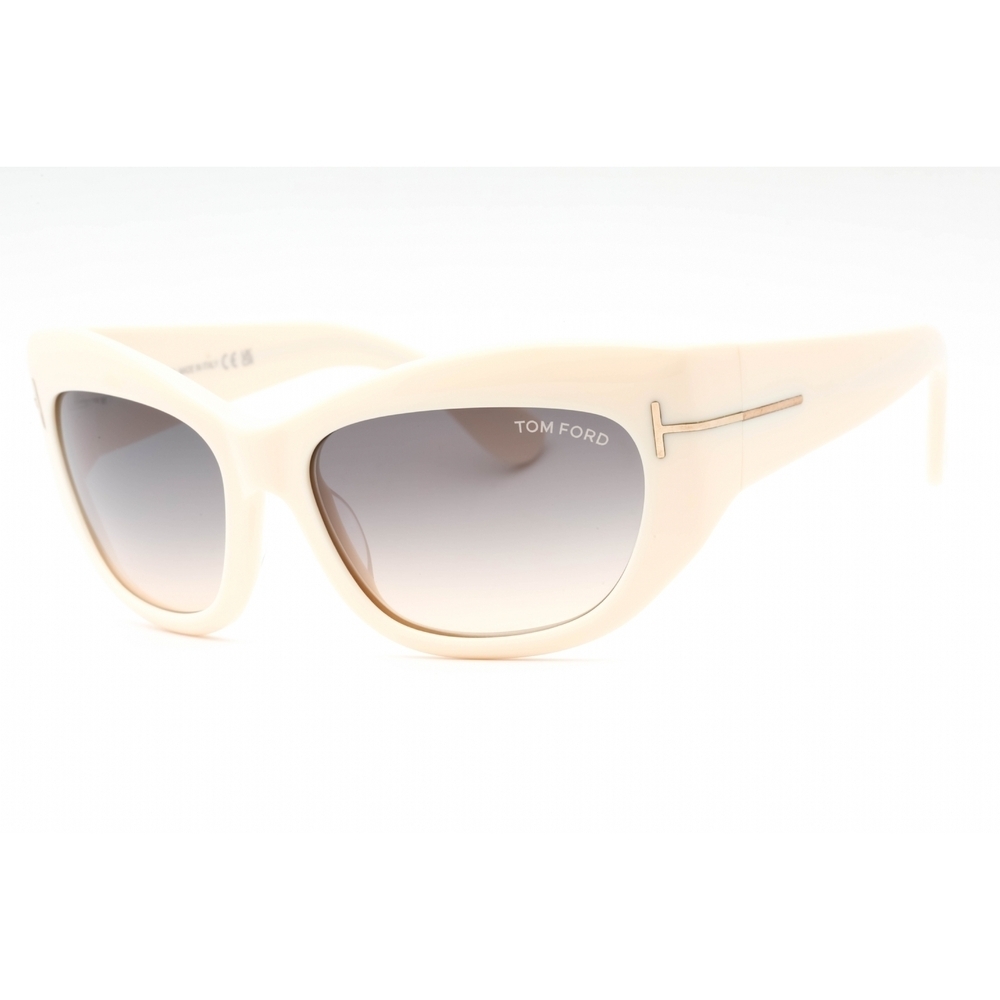 NWT Tom Ford FT1065 Ivory Cat Eye 55mm Sunglasses